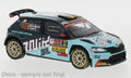 IXO 1:43 Scale Skoda Fabia Rally 2 EVO #32 Rally Ypres 2021 G.de Mevius/J.Jalet