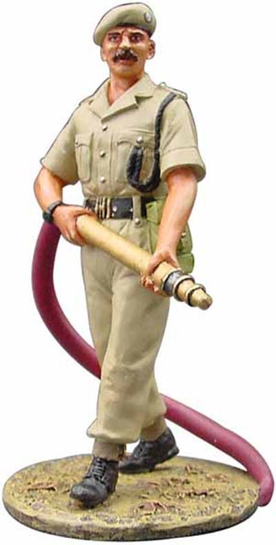 Atlas Editions 1:32 Scale Fireman - firedress - Delhi - India - 2003