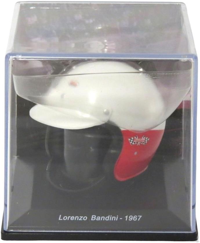 Atlas Editions 1:5th Scale Lorenzo Bandini - 1967 Ferrari F1 Helmet Collection