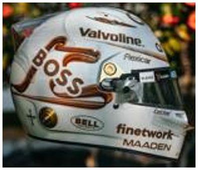 Spark 1:5th Scale Aston Martin Aramco F1 Team Fernado Alonso Chinese GP 2025 Helmet