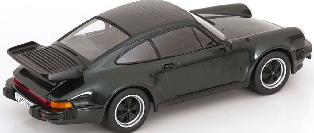KK Scale 1:18th Scale Porsche 911 (930) Turbo 3.3 1977 Dk. Green Metallic