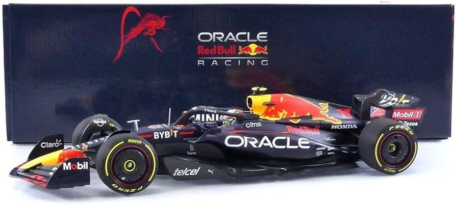 Minichamps 1:18 Scale Oracle Red Bull Racing RB18 Sergio Perez Mexican GP 2022