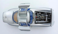 CMC 1:18 Scale Mercedes Benz 300 SLR Coupe 1955 Blue Interior