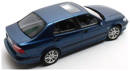Cult 1/18th Scale Saab 9-5 Turbo Aero Blue Metallic 1998