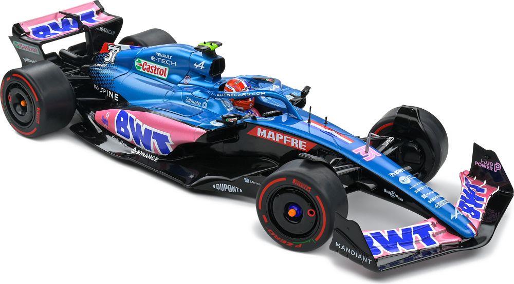 Solido 1:18 Scale Alpine A522 Australia GP 2022 E.Ocon