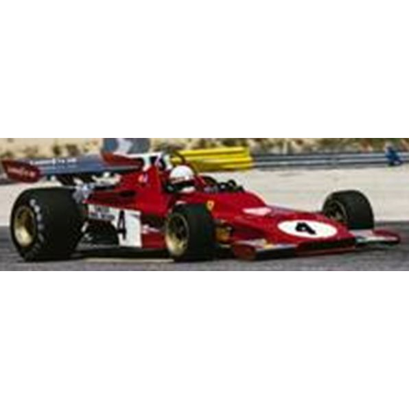 GP Replicas 1:18 Scale Ferrari 312B3 1973 #4 Arturo Merzario France GP 1973