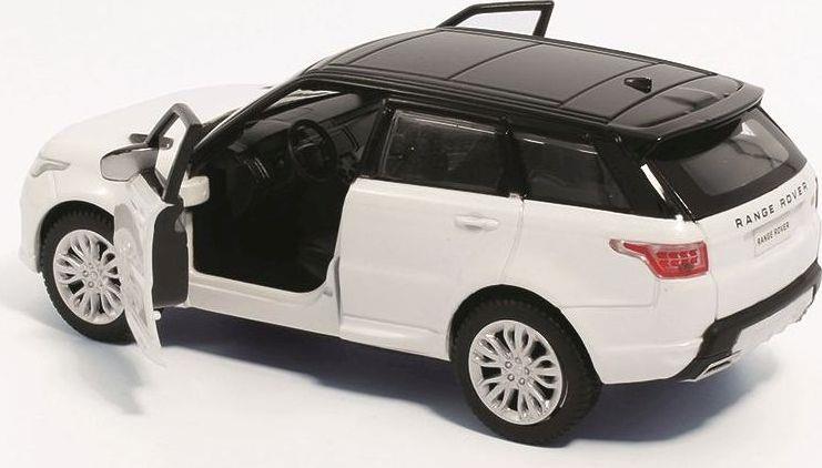 Tayumo 1:36 Scale Range Rover Sport - Fuji White Pull Back