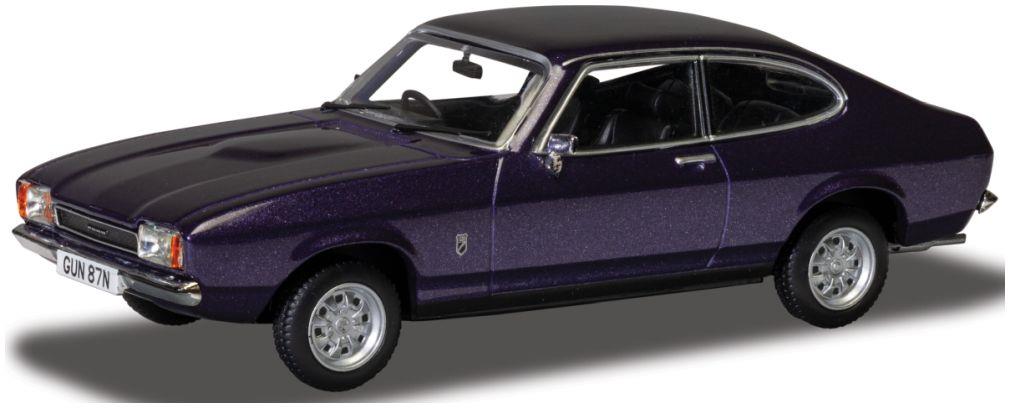 Corgi 1:43rd Scale Ford Capri Mk2 1.6 GT Purple Velvet