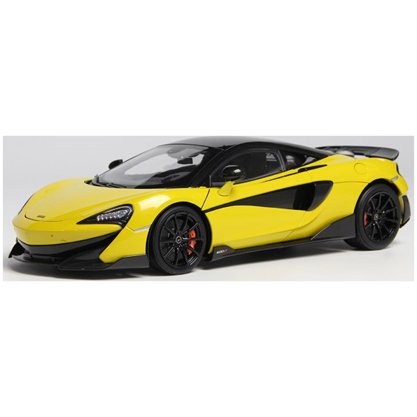 LCD Model 1:18 Scale McLaren 600LT Yellow