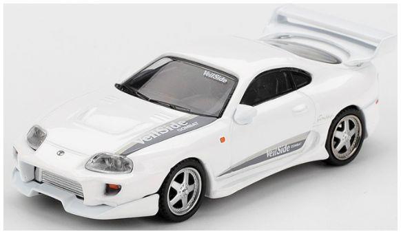 MiniGT  1:64th Scale Toyota Supra Veilside Combat V-I White (LHD) Blister Packaging