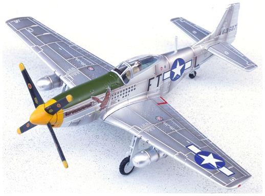 Panzerkampf  1:72nd Scale P-51D Mustang 353rd FS 354th FG 1945 Lt. Col. Glenn Eagleston (Legion Series)