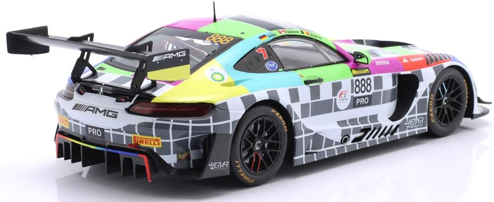 IXO  1:18th Scale Mercedes Benz AMG GT3 EVO #888 12h Bathurst 2025 GMR Engel/Martin/Grenier
