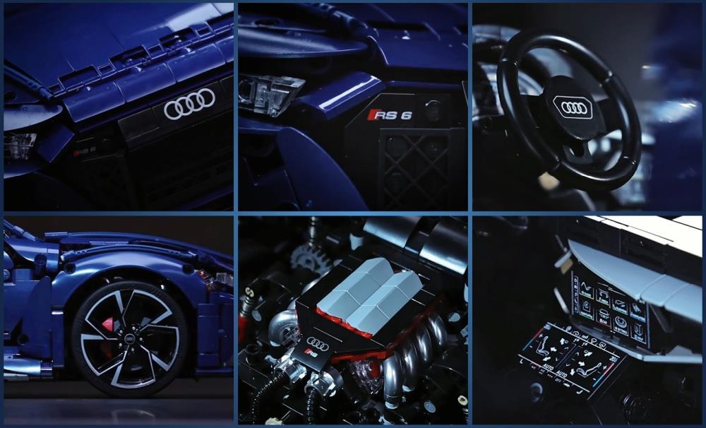 Cada  1:8th Scale Audi RS6 Avant 2019 (4663pcs)