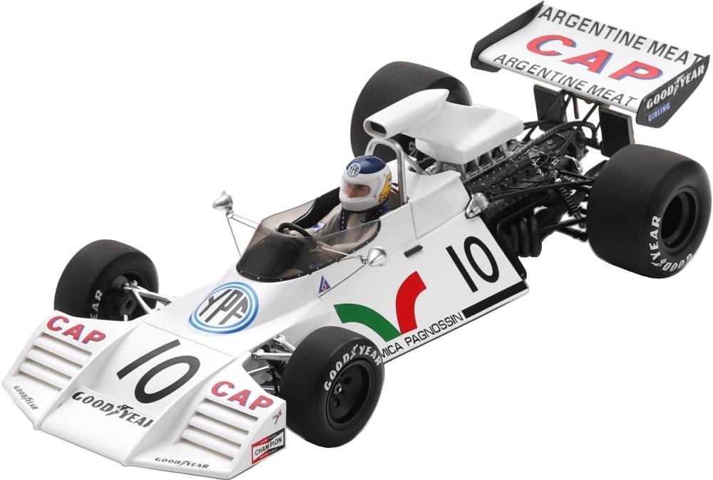 Spark  1:18th Scale Brabham BT42 #10 3rd French GP 1973 Carlos Reutemann