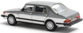 Matrix 1:43 Scale Saab 900 CD Turbo Grey Metallic