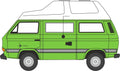 Oxford Diecast 1:76 Scale VW T25 Camper Liana Green