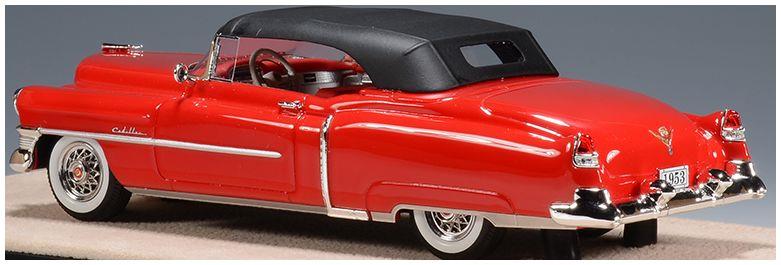 GLM 1:43 Scale Cadillac Eldorado Cabrio Closed Roof Red Aztec 1953