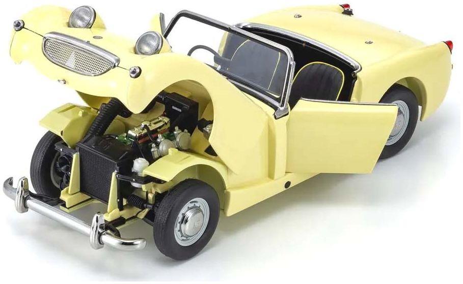 Kyosho 1:18 Scale Austin Healey Sprite 1958 Primrose Yellow