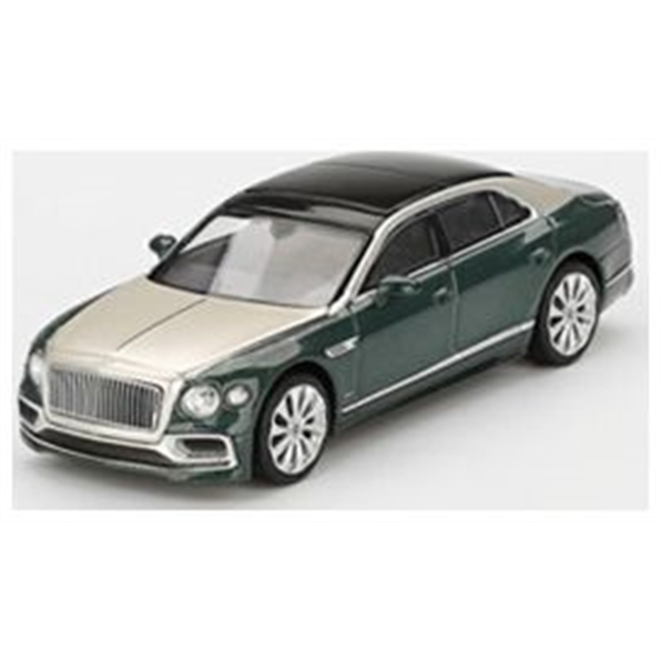 Truescale 1:64 Scale Bentley Flying Spur White Sand Verdant (RHD)