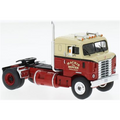 IXO 1:64 Scale Kenworth Bullnose Red/Beige 1950