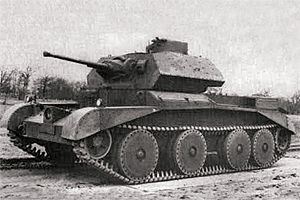 Zvesda 1:100 Scale British Tank Crusader IV