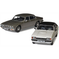 Corgi 1:43 Scale Screen Stars Ford Capri Mk2 2.0S Diamond White + Jaguar XJ6 Series 2 Silver