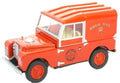 Oxford Diecast 1:148 Scale Land Rover S1 88" - Royal Mail(H/Top)