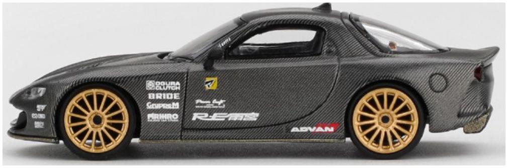 Truescale  1:64th Scale Mazda RX-7 Re-Amemiya Matsukiyo Koku 3 Rotor NA-7 TAS 2025 Best Tuned Car (RHD)