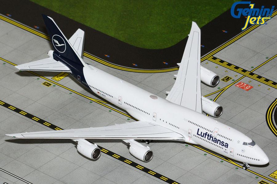 Gemini Jets 1:400th Scale Boeing B747-8 Lufthansa D-ABYA