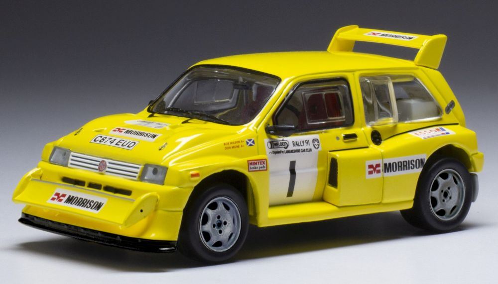 IXO 1:43 Scale MG Metro 6R4 #1 Scottish Rally 1991 Championship Winner D.Milne/B.Wilson