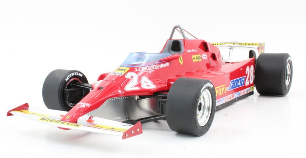 GP Replicas 1:18 Scale Ferrari 126 CX Didier Pironi