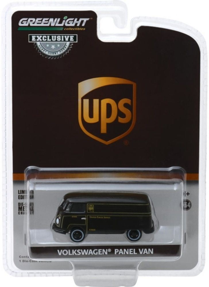 Greenlight 1:64 Scale Volkswagen Type 2 Panel Van U.P.S. (United Parcel Service) - Brown