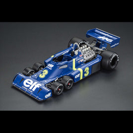 GP Replicas 1:18 Scale Tyrrell P34 #3 Jody Scheckter Pole/Winner Sweden GP Anderstorp 1976