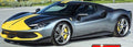 Maisto 1:64 Scale Ferrari 296 GTB Silver/Yellow