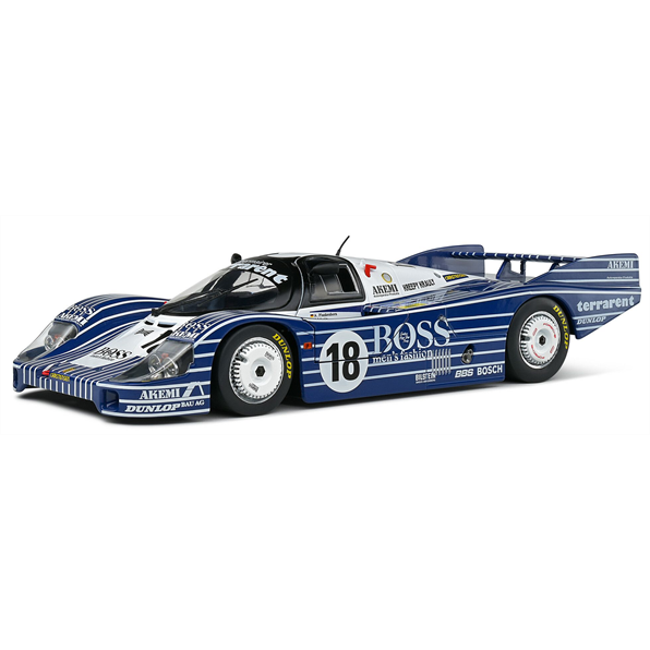 Solido 1:18 Scale Porsche 956LH Black #18 Laessig Plankerhorn/Wilson 24H Le Mans 1983