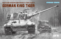 Rye Field Model 5137 1/35 Scale Sd.Kfz.182 PZKPFW VI Tiger Ausf.B King Tiger Standard Kit  West Wall