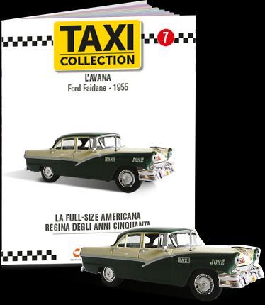 Atlas Editions 1:43 Scale Ford Fairlane - Havana 1955 Taxi of the world - Centauria