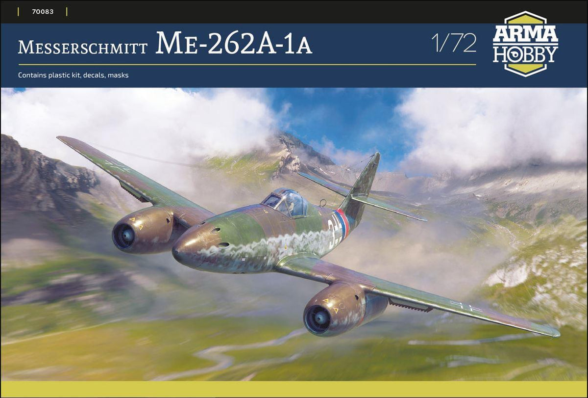 Arma Hobby AH70083 1/72 Scale Messerschmitt Me 262 A-1a Schwalbe