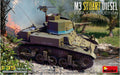 Miniart 35417 1/35 Scale M3 Stuart Diesel. Early Production