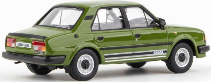 Abrex 1:43 Scale Skoda 120L 1984 Olive Green