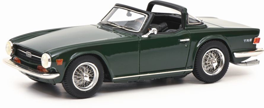Schuco 1:43 Scale Triumph TR6 Green PRO.R43