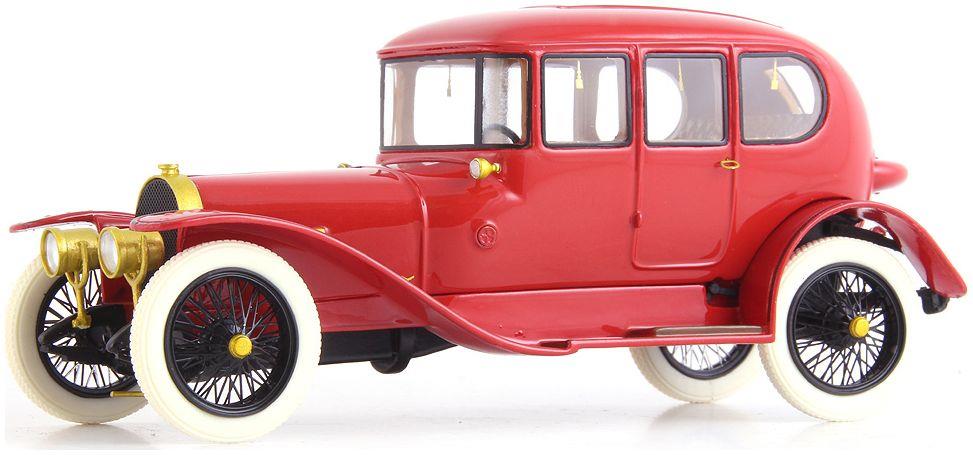 Autocult  1:43rd Scale Gregoire 15/22HP Torpille Saloon Alin and Liautard Red