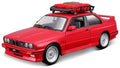 Burago  1:24th Scale BMW 3 Series M3 w/Roof Rack Red