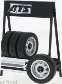 IXO 1:18 Scale ATS Cup Set of 4 Wheels