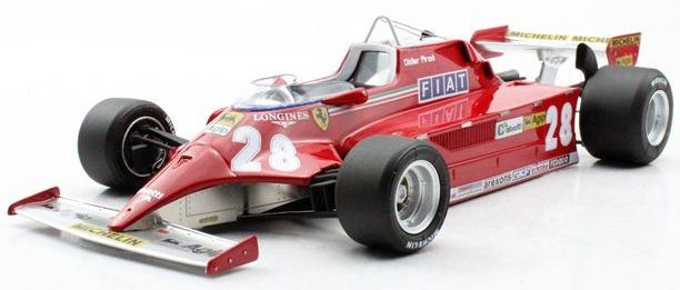 GP Replicas 1:18 Scale Ferrari 126 CK 1980 Didier Pironi