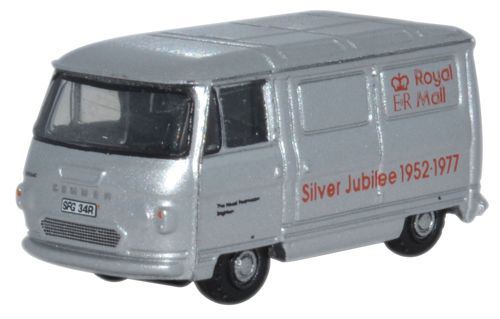 Oxford Diecast 1:148 Scale Commer PB Van - Silver Jubilee