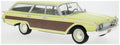 MCG Model Car Club 1:18th Scale Ford LTD Country Squire Yellow 1960