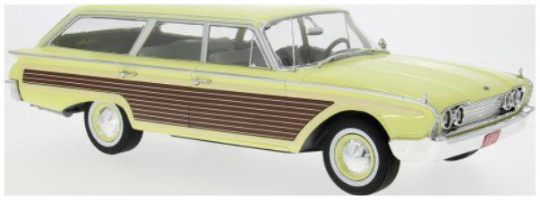 MCG Model Car Club 1:18th Scale Ford LTD Country Squire Yellow 1960