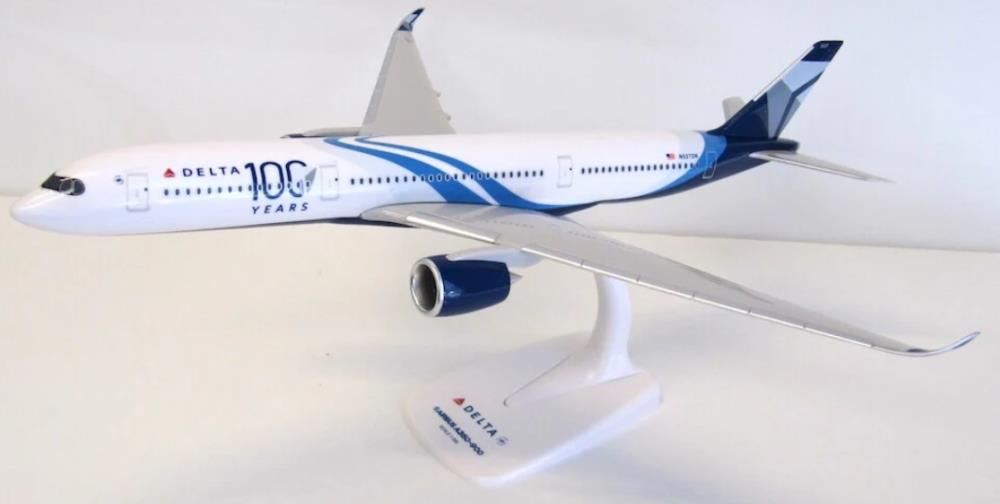 PPC Holland 1:200th Scale Airbus A350-950 Delta Airlines 100 Years