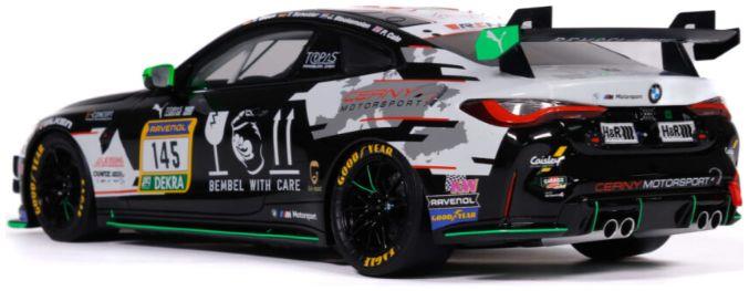 Otto  1:18th Scale BMW M4 GT4 Black Cerny Motorsport 2024
